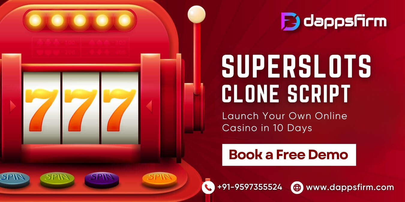 Superslots Clone Script - Launch Your Own Online Casino in 10 Days